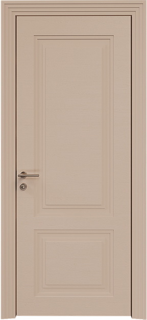 Межкомнатная дверь Dinastia Neo Classic Scalino, Без стекла (ДГ), цвет - Серый цемент эмаль по шпону (RAL 060-70-10)