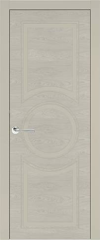 Дверь Ravenna Neo Classic / Равенна Нео Классик Серо-оливковая эмаль по шпону (RAL 7032) без стекла