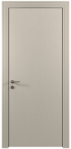 Дверь Tivoli А-1 Жемчужная эмаль по шпону (RAL 1013) без стекла