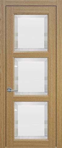 Дверь Milano Porta Classic / Милано Порта Классик Дуб карамель со стеклом
