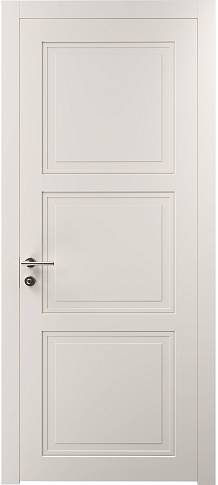 Дверь Milano Neo Classic Жемчужная эмаль (RAL 1013) без стекла