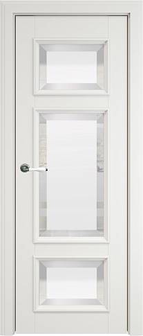 Дверь Siena Porta Classic LUX Белая эмаль (RAL 9003) со стеклом