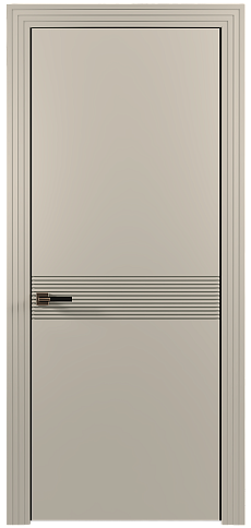 Дверь Tramonto Moderno / Трамонто Модерно Жемчужная эмаль (RAL 1013) без стекла