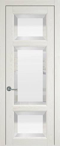 Дверь Siena Porta&nbsp;Classic Белый ясень nano-flex со стеклом