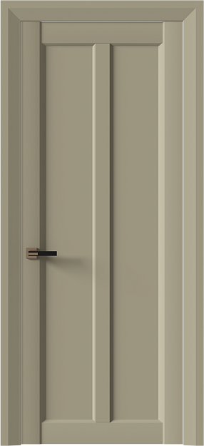 Межкомнатная дверь Prato Neo Classic Decoro, Без стекла (ДГ), цвет - Серое Льняное волокно эмаль (RAL 075-70-10)