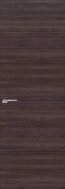 Межкомнатная дверь Tivoli / Тиволи Г-2 Невидимка, Без стекла (ДГ), цвет - Венге Нуар