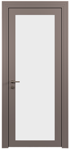Дверь Tivoli З-1 Грязный Белый эмаль (RAL 070-90-05) со стеклом