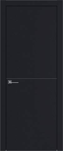 Дверь Tivoli Б-3 Черная эмаль (RAL 9004) без стекла