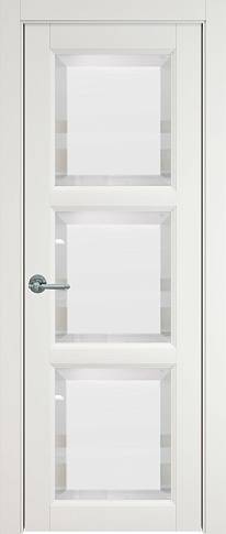 Дверь Milano Porta&nbsp;Classic Бежевая эмаль (RAL 9010) со стеклом