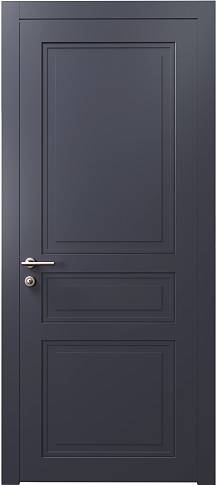 Дверь Imperia-R Neo&nbsp;Classic Графитово-серая эмаль (RAL 7024) без стекла