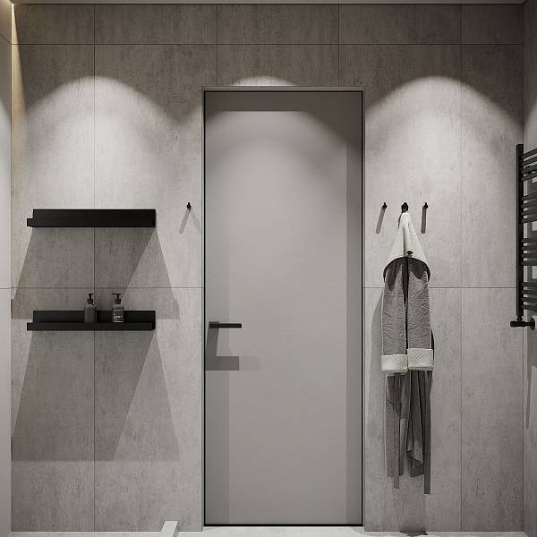 Когда всё скрытое не становится явным — стильный минимализм со скрытыми дверями Porta prima от студии дизайна Symmetry - фото 11