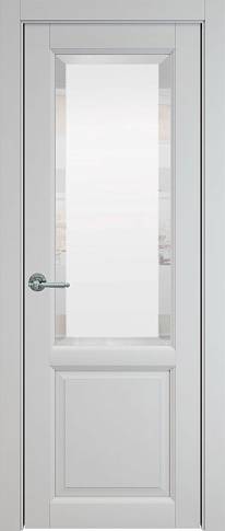 Дверь Dinastia Porta&nbsp;Classic Лайт Грей ST со стеклом