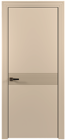 Дверь Tramonto Moderno / Трамонто Модерно Бежевый Мел эмаль (RAL 075-80-10) без стекла
