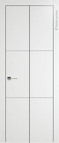 Дверь Tivoli / Тиволи В-2 Книжка Белая эмаль (RAL 9003) без стекла