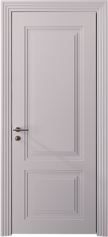 Дверь Dinastia Neo Classic Scalino Серый Флокс эмаль (RAL 358-71-02) без стекла