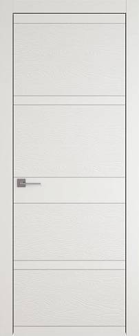 Дверь Tivoli / Тиволи Е-2 Бежевая эмаль-эмаль по шпону (RAL 9010) без стекла