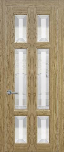 Дверь Siena Porta Classic / Сиена Порта Классик Книжка Дуб карамель со стеклом