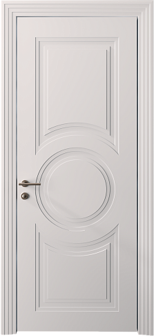 Дверь Ravenna Neo Classic Scalino Белая эмаль (RAL 9003) без стекла