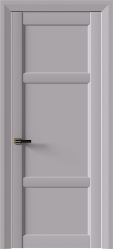 Дверь Siena Neo Classic Decoro / Сиена Нео Классик Декоро Серый Флокс эмаль (RAL 358-71-02) без стекла