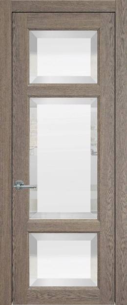 Межкомнатная дверь Siena / Сиена, Со стеклом (ДО), цвет - Дуб антик