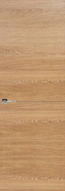 Межкомнатная дверь Tivoli / Тиволи Б-2 Невидимка, Без стекла (ДГ), цвет - Дуб капучино