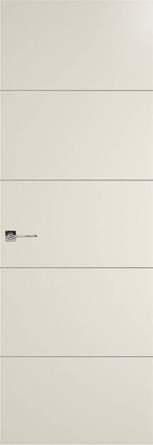 Межкомнатная дверь Tivoli Д-2 Невидимка, Без стекла (ДГ), цвет - Жемчужная эмаль (RAL 1013)