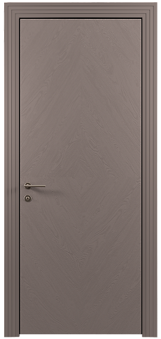 Дверь Tivoli К-1 Серая стяжка эмаль по шпону (RAL 060-60-05) без стекла