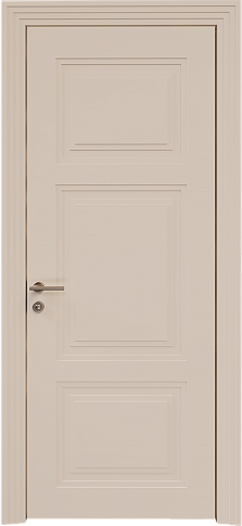 Дверь Siena Neo Classic Scalino Бежевое Ядро Миндаля эмаль по шпону (RAL 070-85-05) без стекла