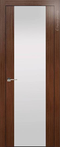 Межкомнатная дверь Torino, цвет - Темный орех, Со стеклом (ДО)