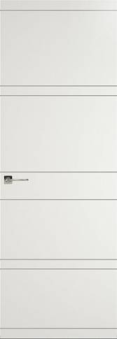 Дверь Tivoli&nbsp;Е-2 Невидимка Бежевая эмаль (RAL 9010) без стекла