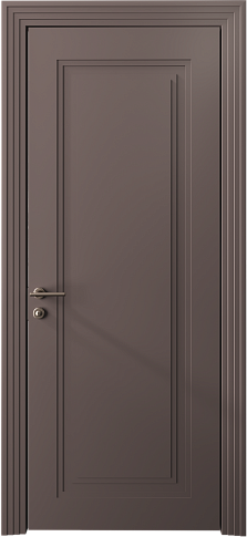 Дверь Domenica Neo Classic Scalino Серо-Розовый мордовник эмаль (RAL 020-60-05) без стекла