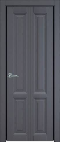 Дверь Dinastia Книжка Porta&nbsp;Classic Графитово-серая эмаль (RAL 7024) без стекла