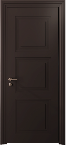 Дверь Milano Neo Classic Scalino Чёрный Базальт эмаль (RAL 040-30-05) без стекла