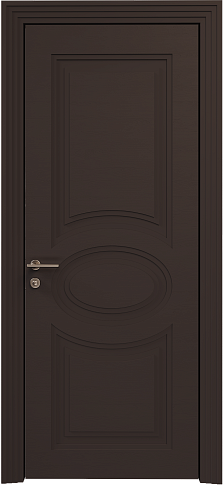 Дверь Florencia Neo Classic Scalino Чёрный Базальт эмаль по шпону (RAL 040-30-05) без стекла