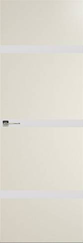 Дверь Tivoli / Тиволи Г-4 Невидимка Жемчужная эмаль (RAL 1013) без стекла