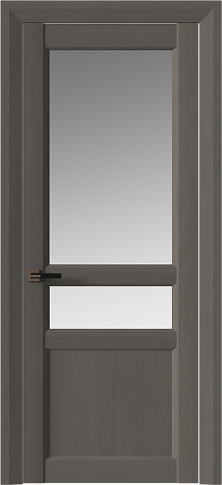Дверь Imperia-R Neo Classic Decoro / Империя-Р Нео Классик Декоро Тёмный серый ST со стеклом