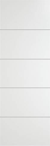 Дверь Tivoli Д-2 Invisible Белая эмаль (RAL 9003) без стекла