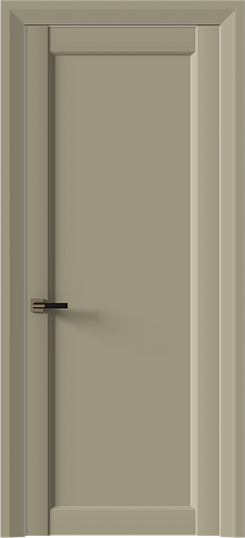 Дверь Domenica Neo Classic Decoro / Доменика Нео Классик Декоро Серое Льняное волокно эмаль (RAL 075-70-10) без стекла
