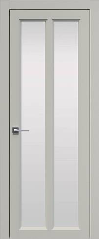 Дверь Sorrento Д4 Магнолия ST со стеклом