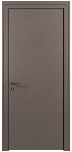 Межкомнатная дверь Tivoli Л-1, цвет - Бежевое Ядро Миндаля эмаль по шпону (RAL 070-85-05), Без стекла (ДГ)