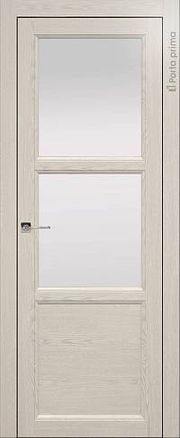 Дверь Sorrento Б2 Дуб шампань со стеклом