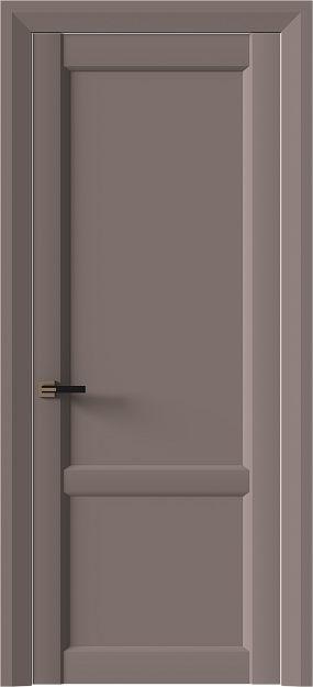 Межкомнатная дверь Dinastia Neo Classic Decoro, Без стекла (ДГ), цвет - Теплый Серый эмаль (RAL 040-60-05)