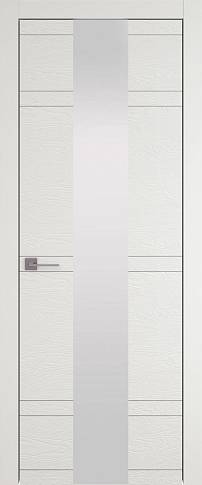 Дверь Tivoli Ж-4 Бежевая эмаль по шпону (RAL 9010) со стеклом