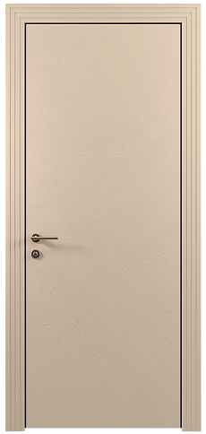 Дверь Tivoli М-1 Бежевый Мел эмаль по шпону (RAL 075-80-10) без стекла