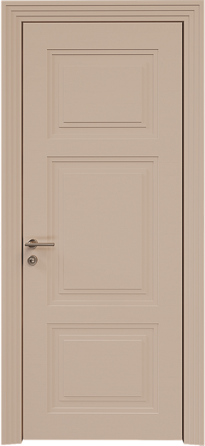 Межкомнатная дверь Siena Neo Classic Scalino, Без стекла (ДГ), цвет - Серый цемент эмаль по шпону (RAL 060-70-10)