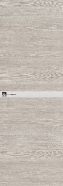 Межкомнатная дверь Tivoli / Тиволи Б-4 Невидимка, Без стекла (ДГ), цвет - Серый дуб