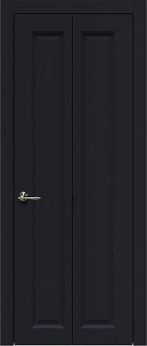 Дверь Domenica Книжка Porta&nbsp;Classic Черная эмаль (RAL 9004) без стекла