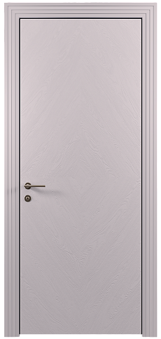 Дверь Tivoli К-1 Серый Флокс эмаль по шпону (RAL 358-71-02) без стекла