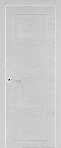 Дверь Domenica Neo Classic / Доменика Нео Классик Серая эмаль по шпону (RAL 7047) без стекла