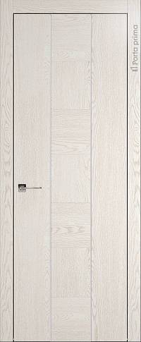 Дверь Tivoli Б-1 Белый ясень nano-flex без стекла
